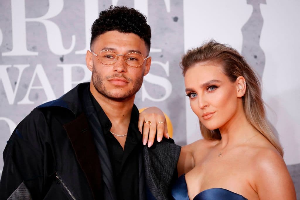 Oxlade And Perrie Edwards