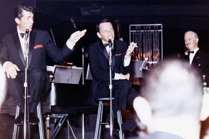 Frank Sinatra Performing At The Copa Room