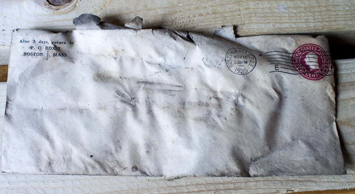 An Old Personal Envelope