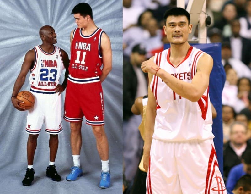 Yao Ming Basketball Spieler