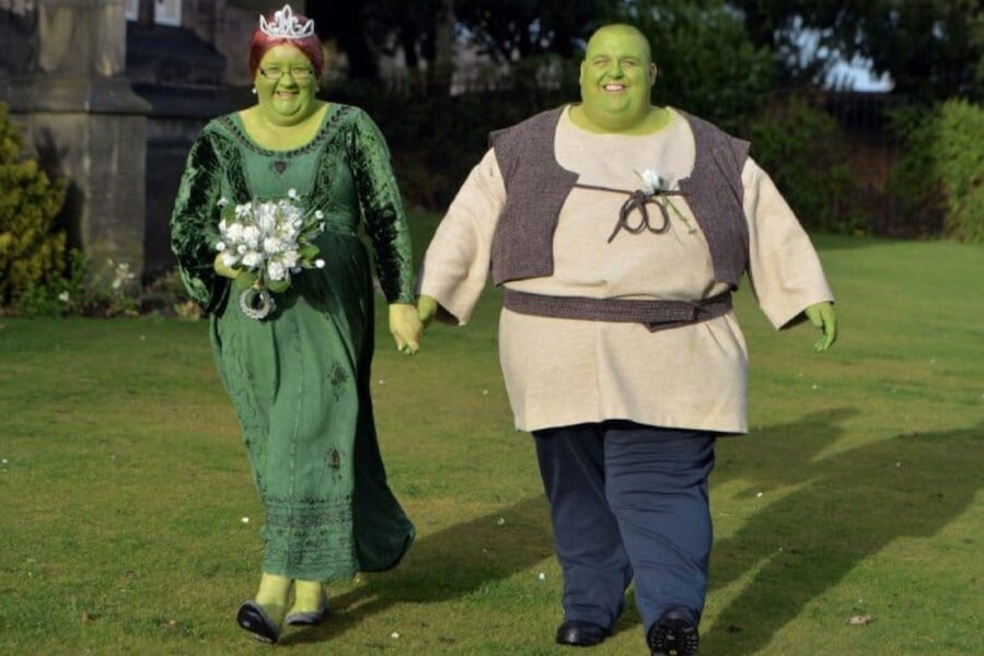 Shrek Et Fiona Arrivent