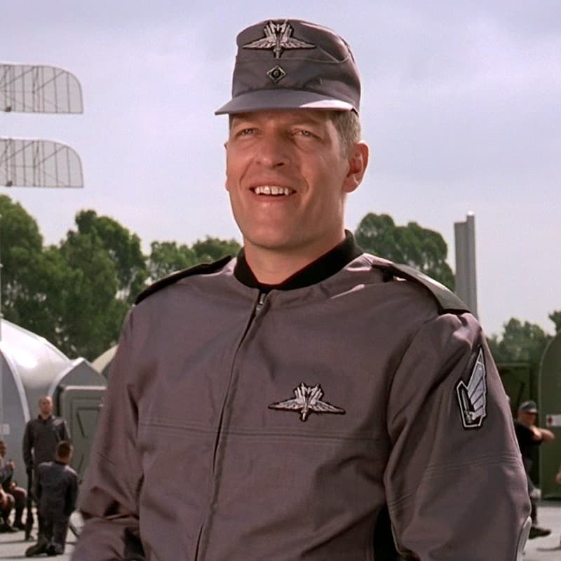 Clancy Brown As Sergeant Zim