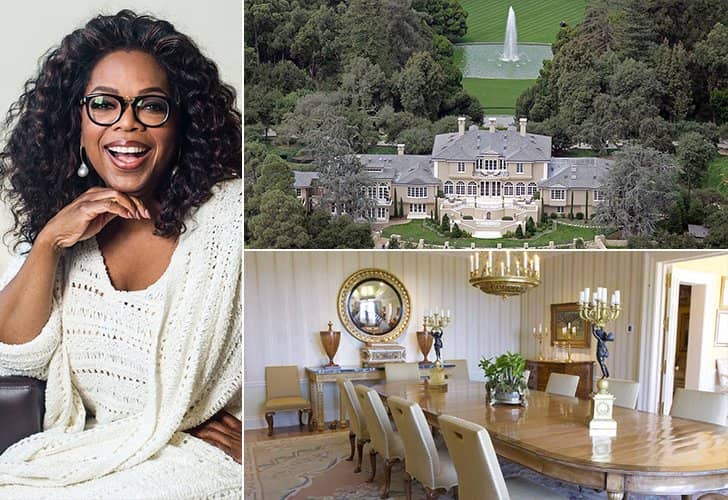 Oprah Winfrey Et Sa Maison Au Sud De La Californie