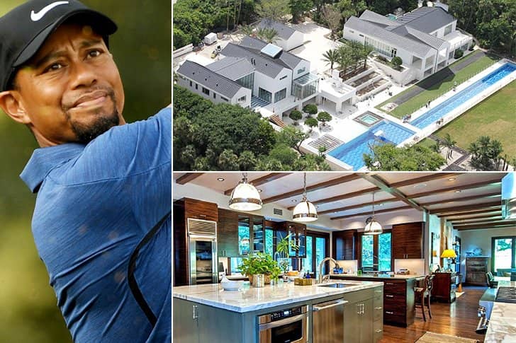 Tiger Woods Et Sa Maison à 49,5 Millions De Dollars