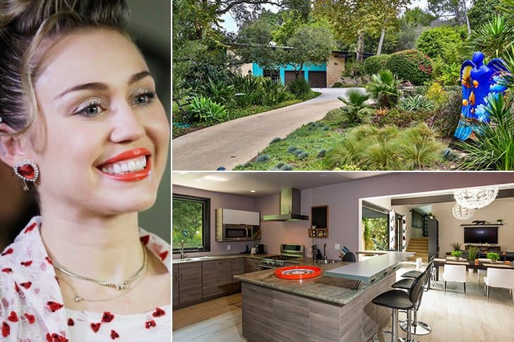 Miley Cyrus Et Sa Maison à Malibu