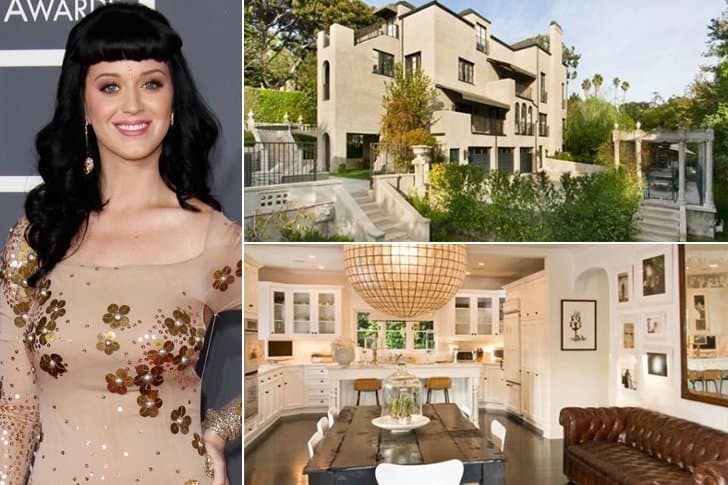 Katy Perry Et Sa Maison à Los Angeles