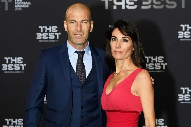 Zidane Et Véronique Zidane