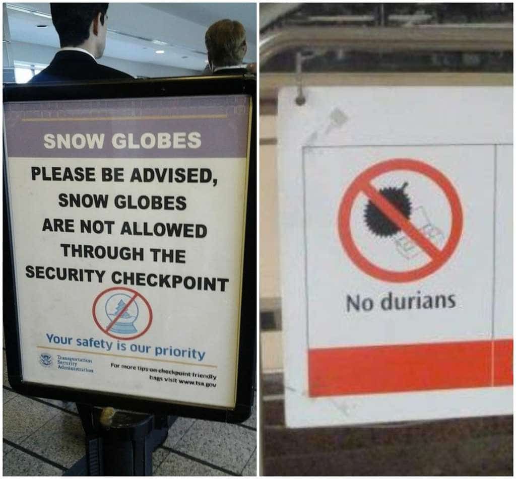Weird Airport Rules