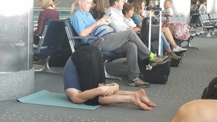 Yoga During The Layover