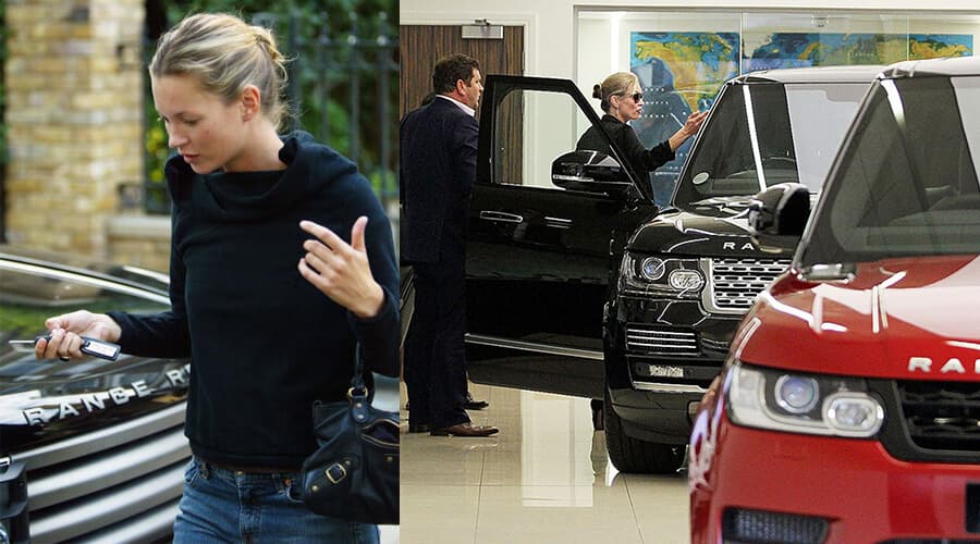 Range Rovers Are Kate Moss' Style