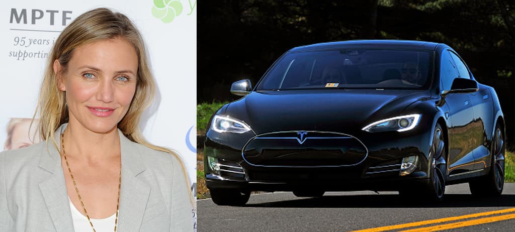 Cameron Diaz's Tesla Model S