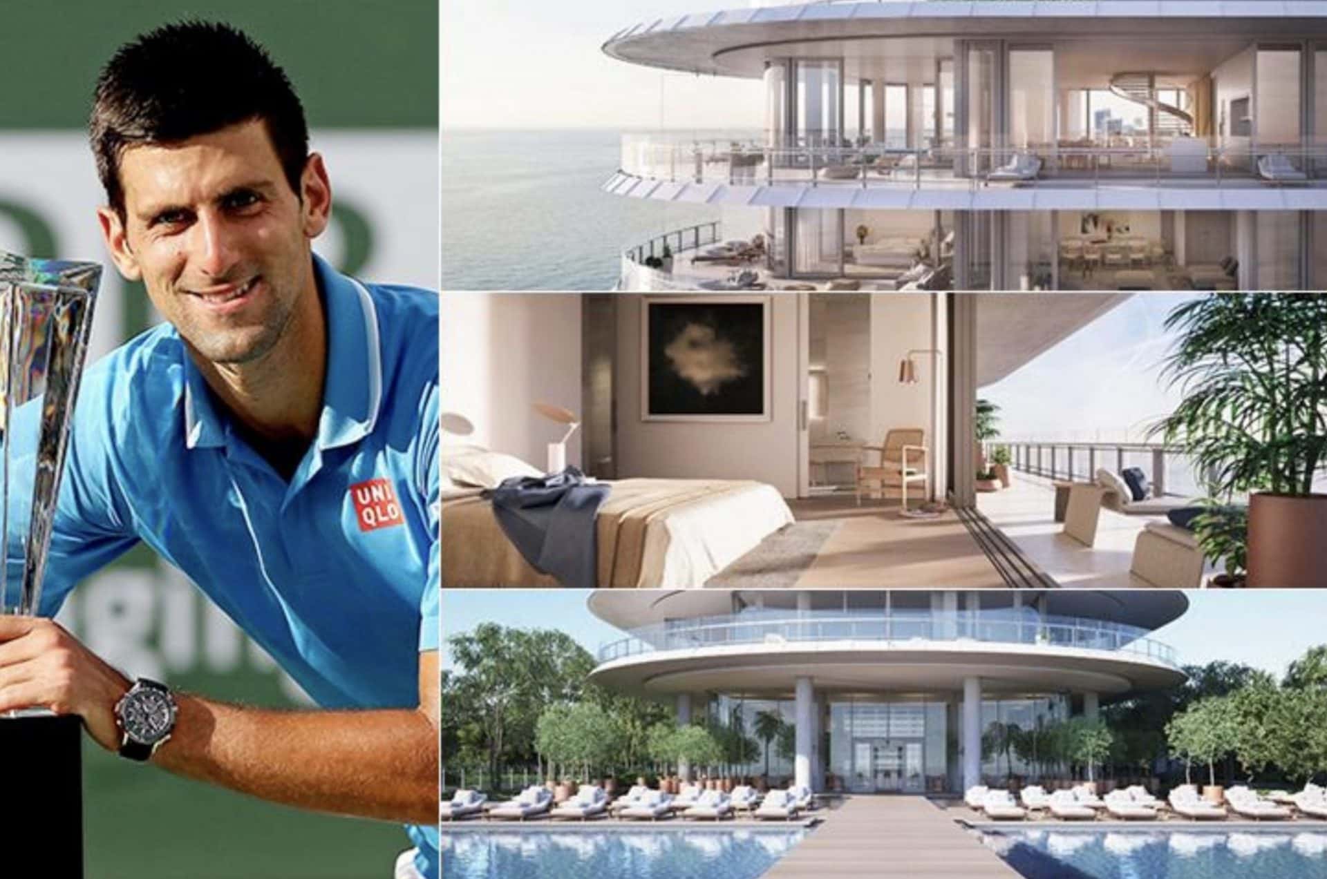 Novak Djokovic’s Home In Miami ($15 Million)