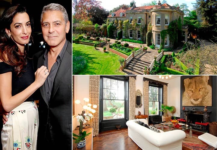 Amal and George Clooney’s Home In London ($20 Million)