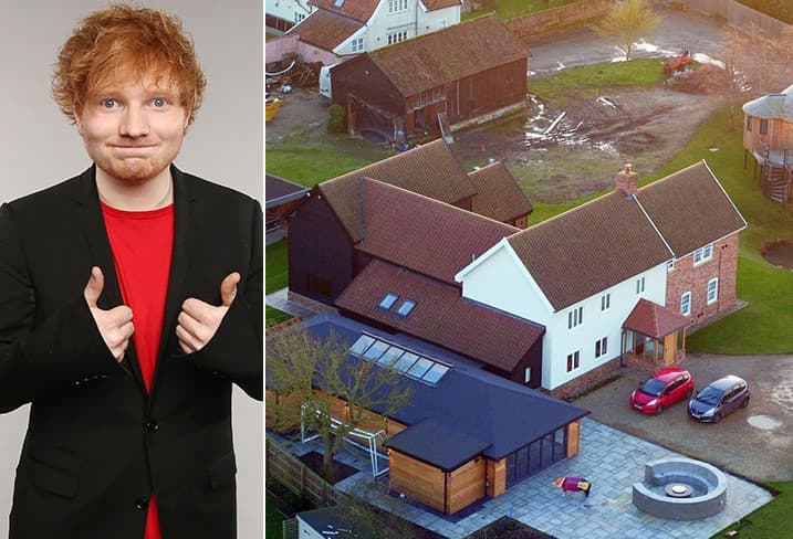 Ed Sheeran's Home In London ($10 Million)