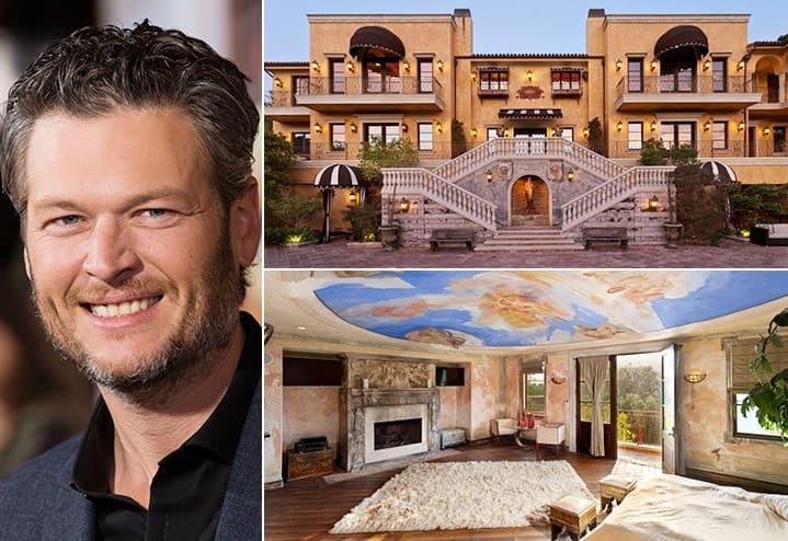 Blake Shelton's Home In Nashville ($3 Million)