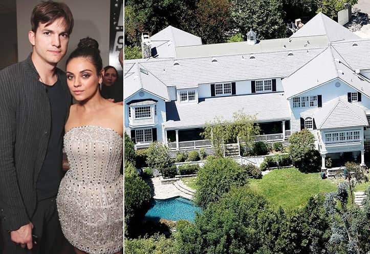 Mila Kunis & Ashton Kutcher's Home In Beverly Hills ($10 Million)