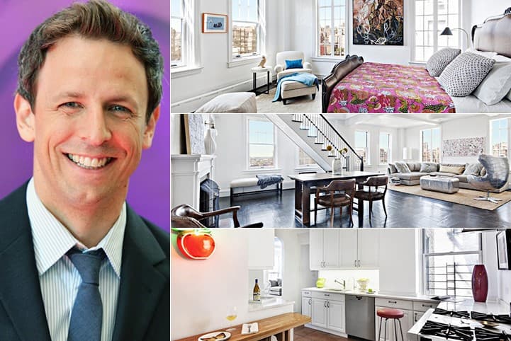 Seth Meyers’ Home In Greenwich Village ($7 Million)