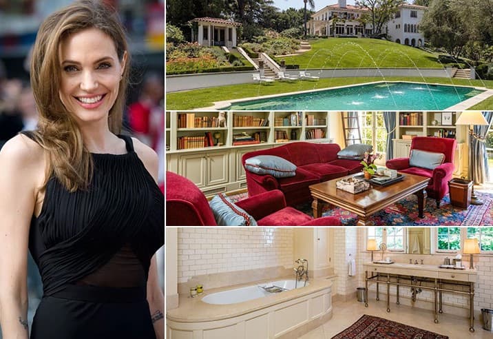 Angelina Jolie's Home In Los Feliz ($24.5 Million)