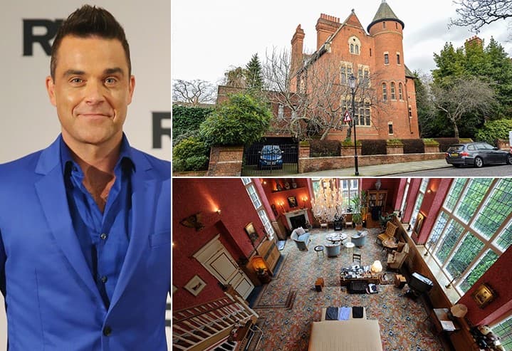 Robbie Williams’ Home In London ($17 Million)