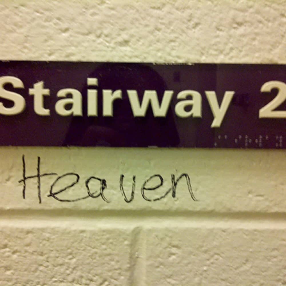 This Stairway Goes To Heaven