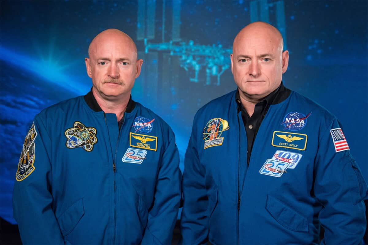 NASA Twins Mark And Scott Kelly