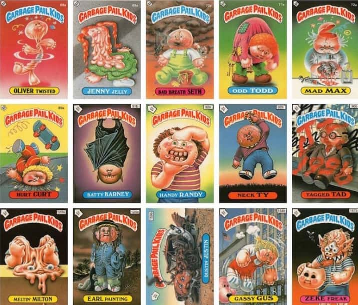 Garbage Pail Kids Cards