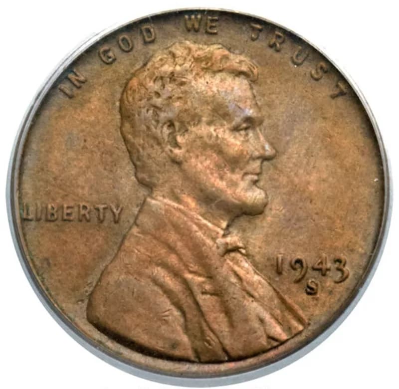 1943 S Lincoln Cent Front