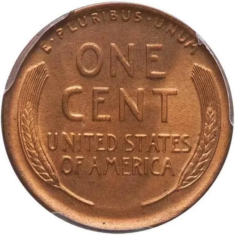 1914 D Lincoln Penny Front Back