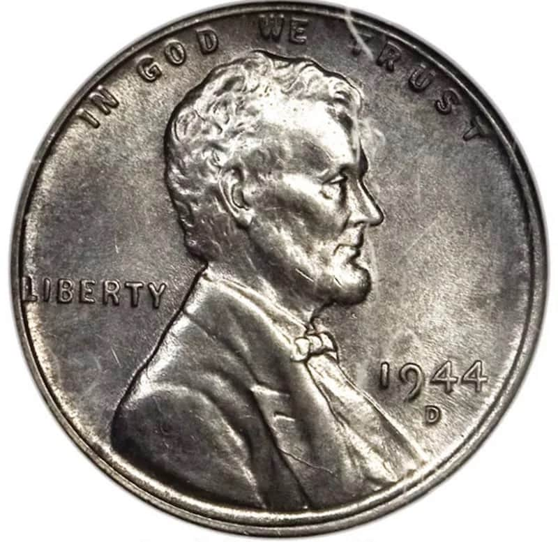 1944 D Lincoln Penny Front