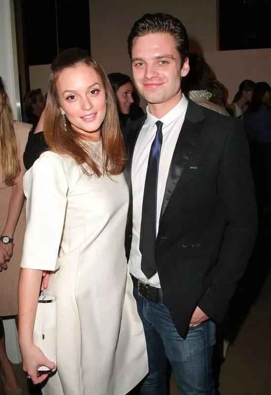 Sebastian Stan And Leighton Meester