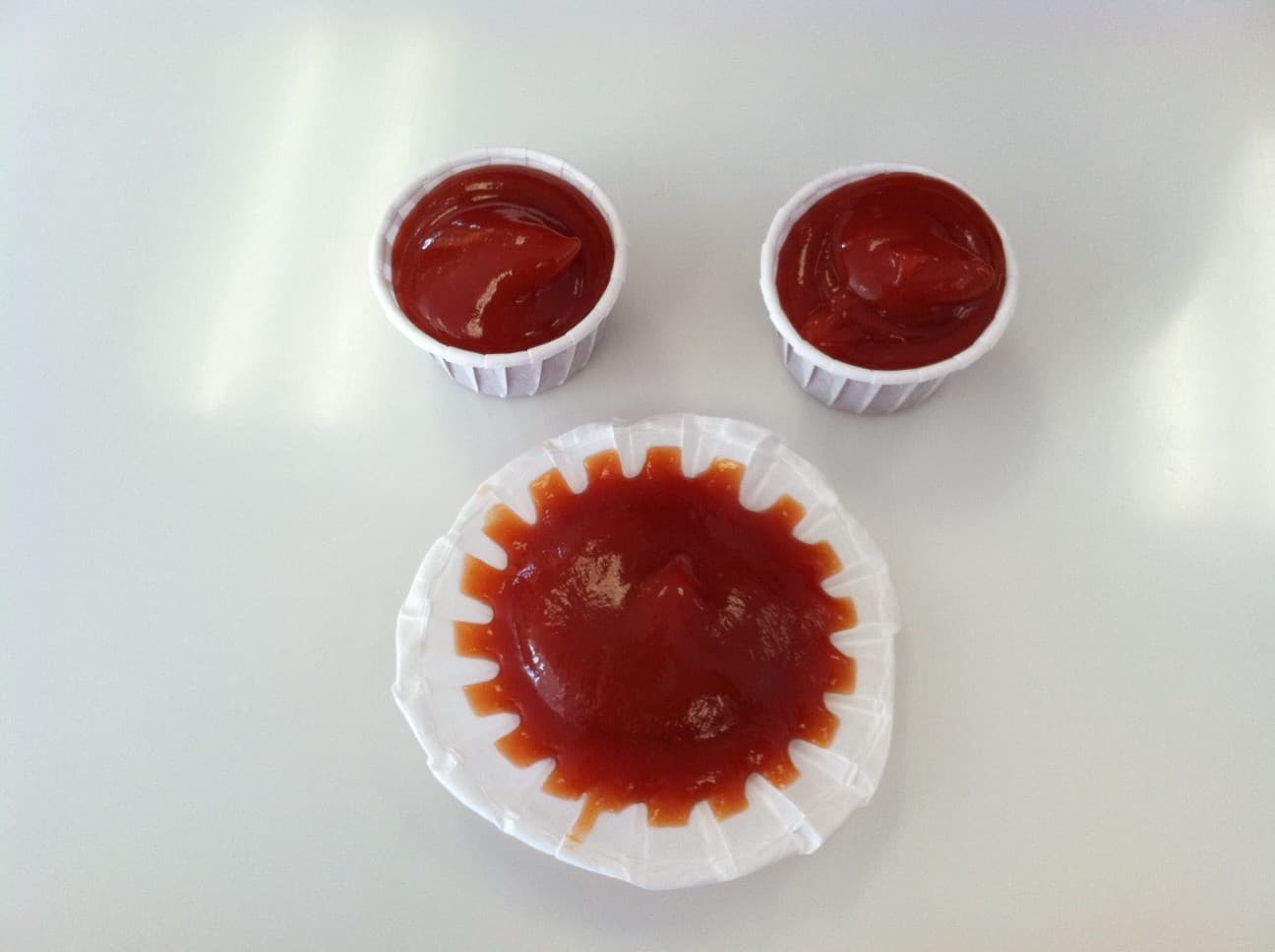 The Size Of Paper Condiment Cups