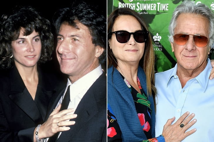 Dustin Hoffman And Lisa Hoffman