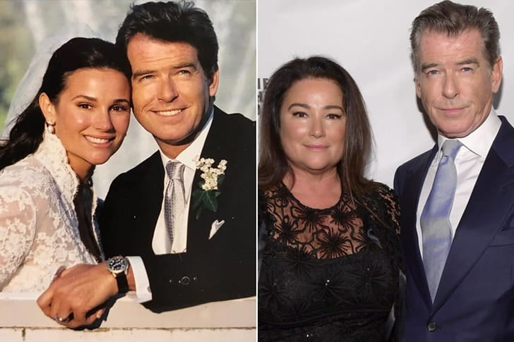 Pierce Brosnan And Keely Shaye Smith