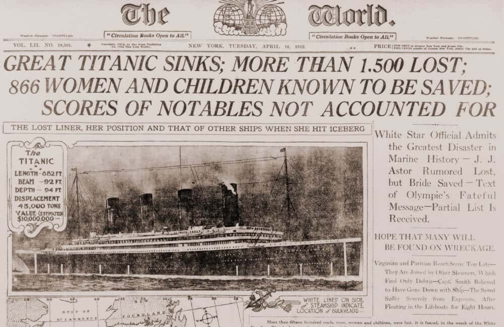 The Titanic Sunk