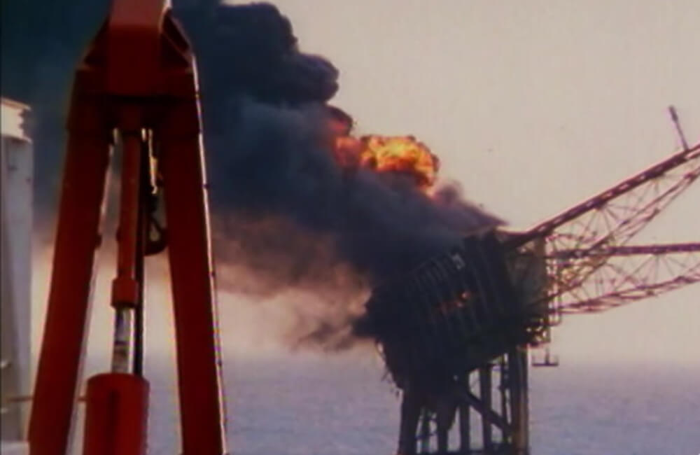 Explosion Of Piper Alpha