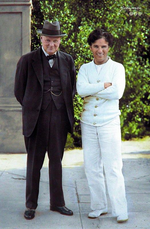 Winston Churchill And Charlie Chaplin Were Friends