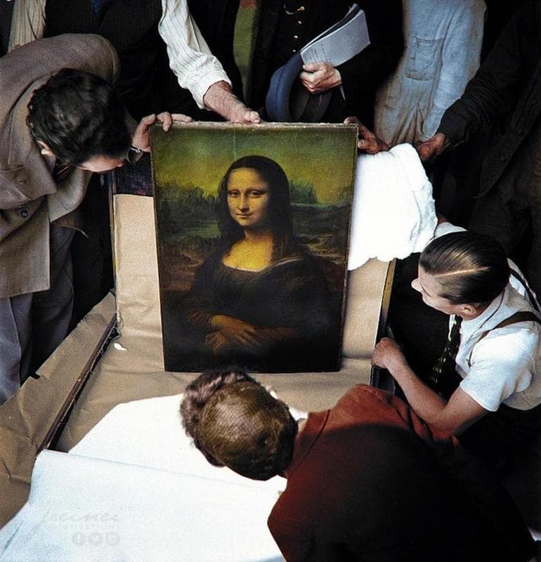 La Mona Lisa Sobrevivió A La Segunda Guerra Mundial