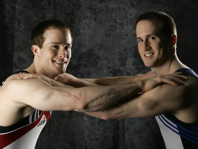 Olympic Athletes Paul And Morgan Hamm