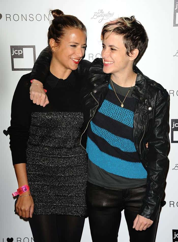 Samantha Ronson And Charlotte Ronson