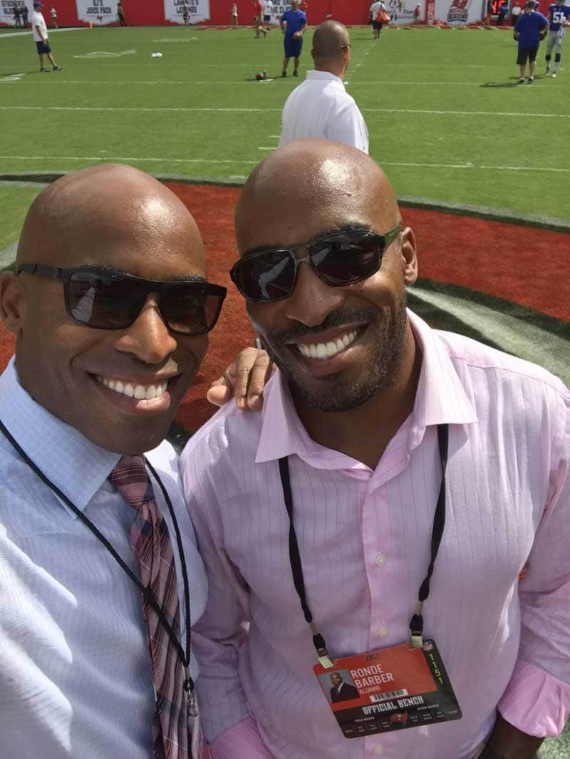 Tiki Barber And Ronde Barber 2