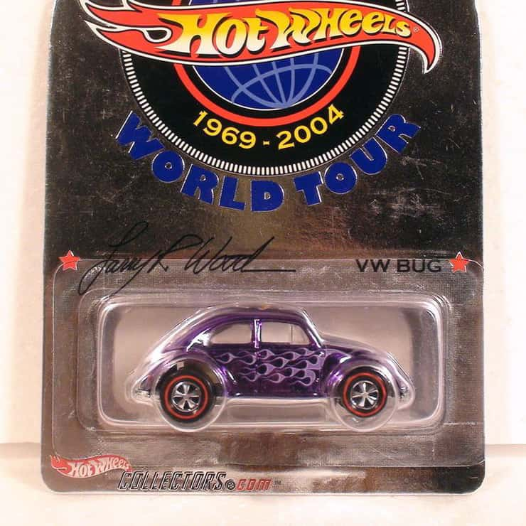 Larry Wood World Tour Purple VW Bug Beetle Limited From 1989 - $$$