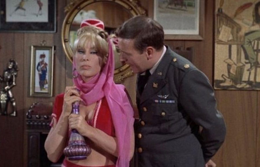 The Actress Kept The Jeannie Bottle