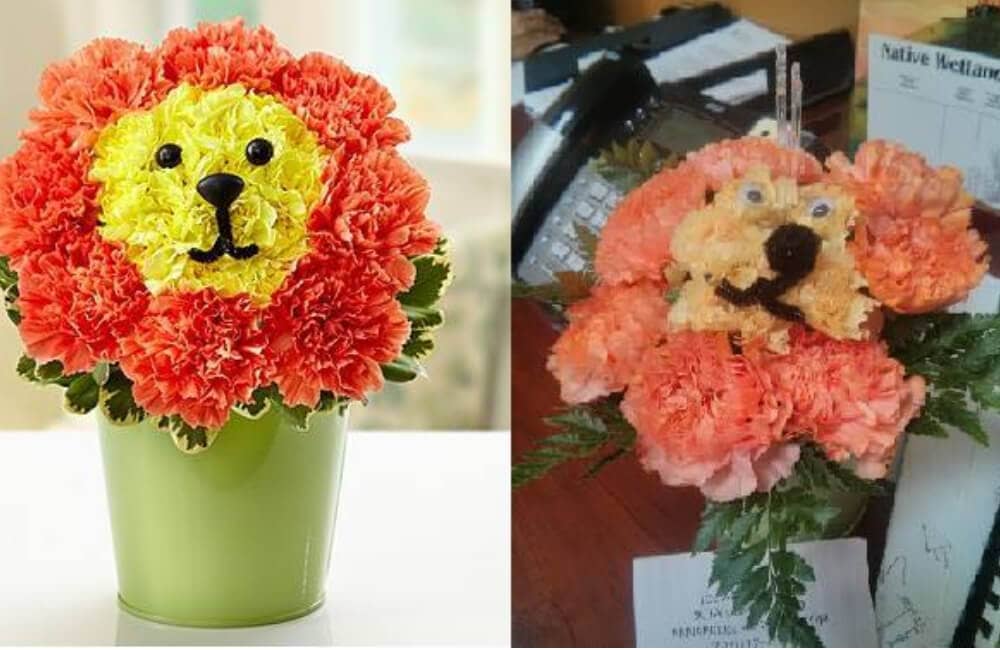 Animal Flower Bouquet