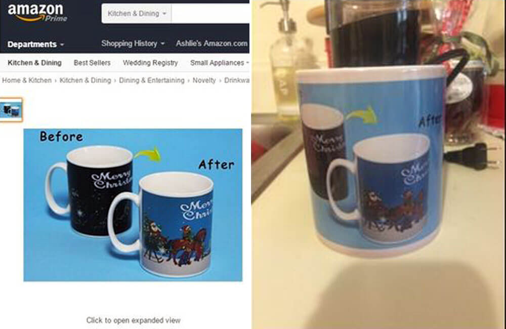 Christmas Color-Changing Mug