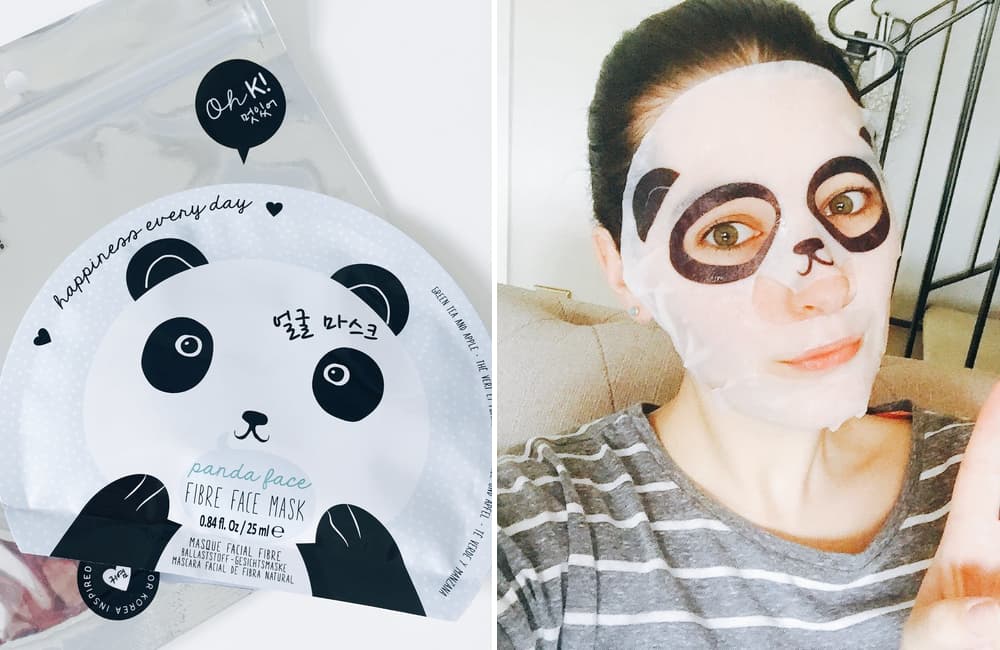 Panda Face Mask