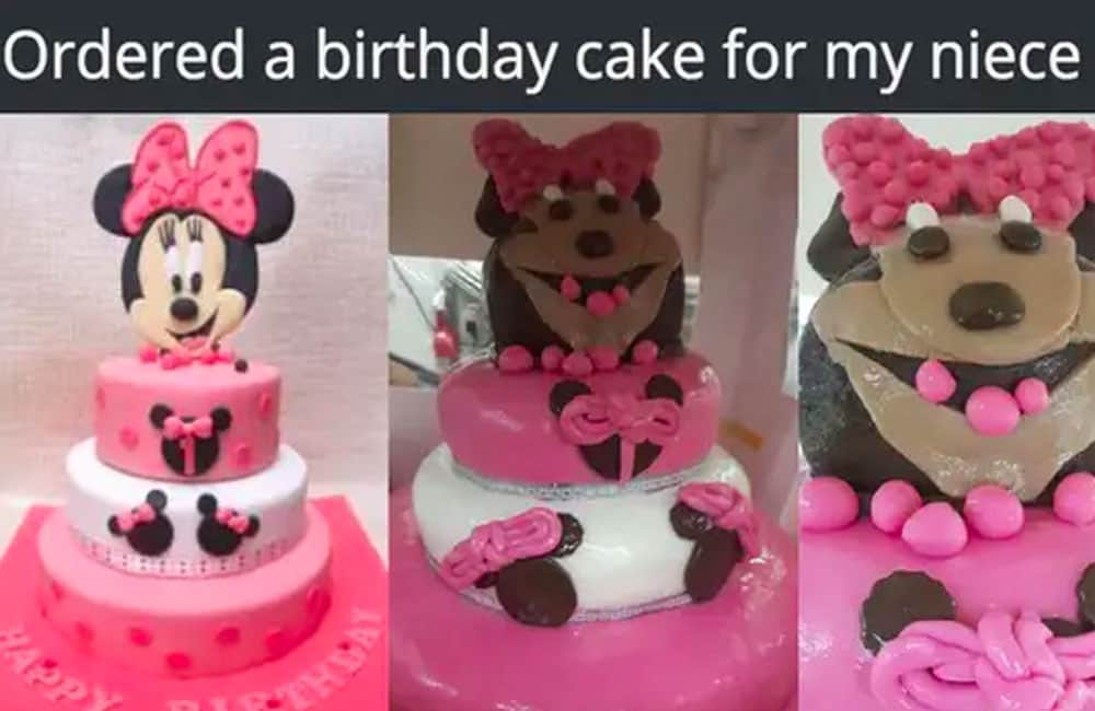 Minnie Mouse Birthday Cake