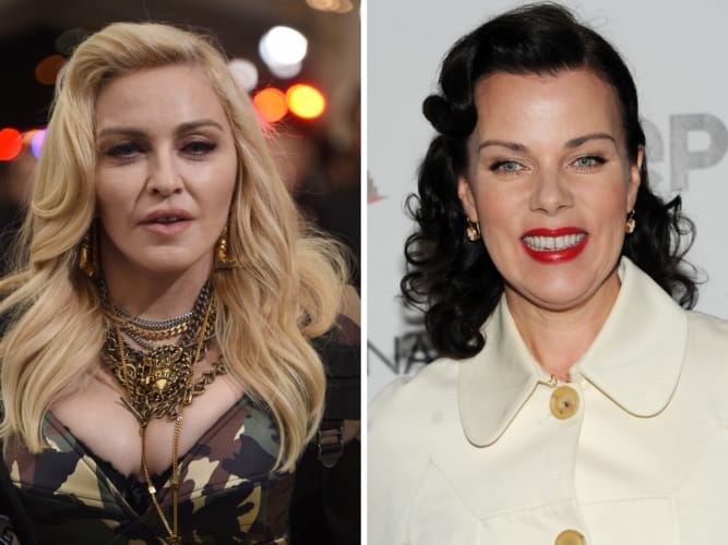 Madonna And Debi Mazar