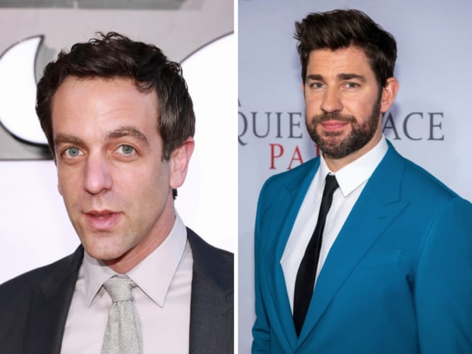 B.J. Novak And John Krasinski