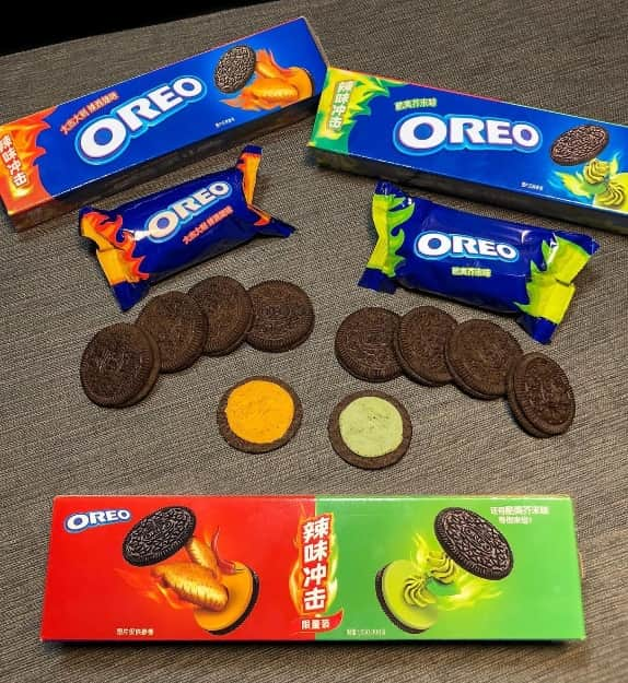 Hot Wing And Wasabi Flavored Oreos