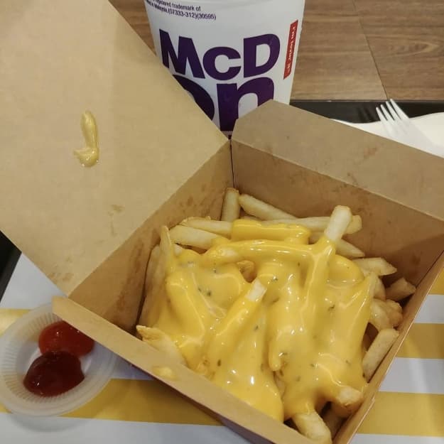 McDonald’s “Loaded” Salted Egg Yolk Fries